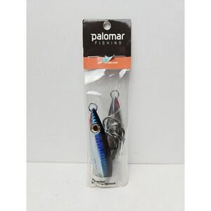 Palomar Fishing lure pair Mackerel 75g smoker blue silver